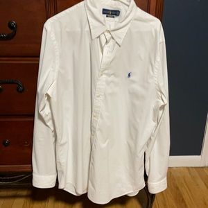 Men’s XXL Ralph Lauren polo button down white